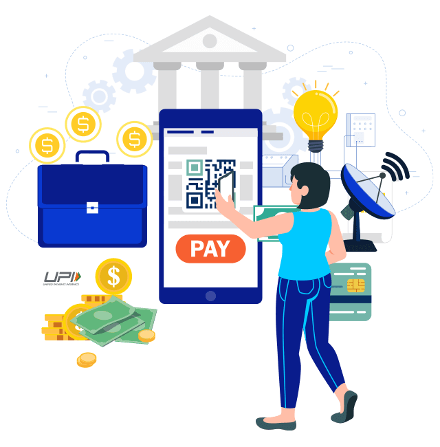 Online Banking Illustration